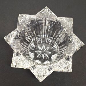 Waterford Marquis 8 Pointed Star Crystal Candle Holder Czech Republic VTG NEW